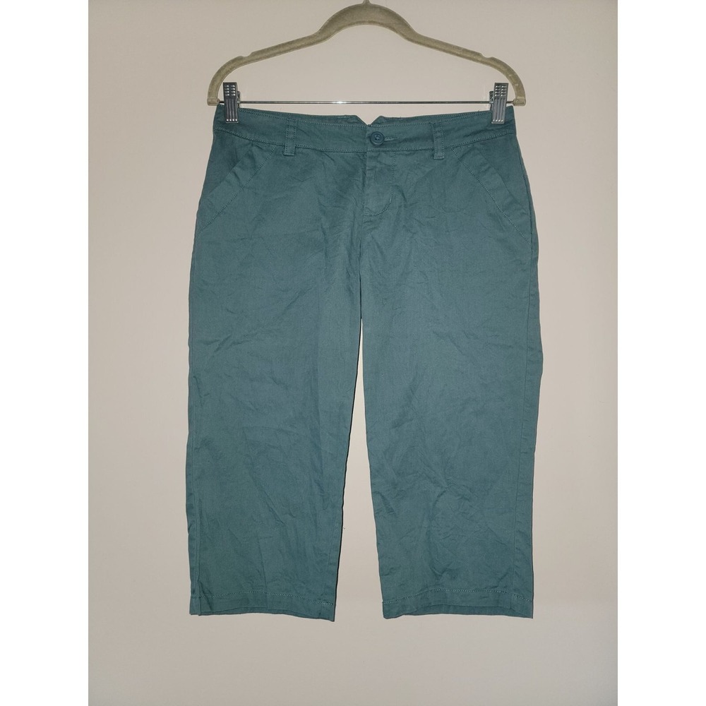 Columbia Sportswear Women Size 4 Teal‎ Blue Capri Pants Outdoor Casual
